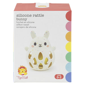 Silicone Rattle - Bunny-Toys-Tiger Tribe-Little Soldiers