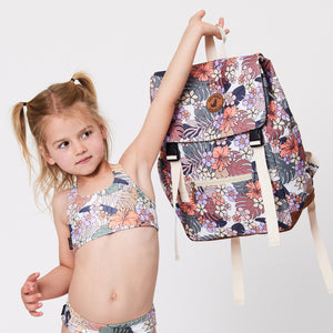 Knapsack - Tropical Floral-Kids Backpack-Crywolf Child-Little Soldiers