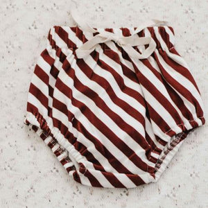 Candy Cane Basic Bloomers PREORDER-Christmas Clothing-Bencer & Hazelnut-000-Little Soldiers