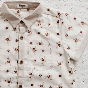 Feliz Collared Shirt PRE ORDER OCT-Bencer & Hazelnut-000-Little Soldiers