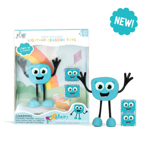 Glo Pal Character Blair (Blue) NEW*-Toys-Glo Pals-Little Soldiers