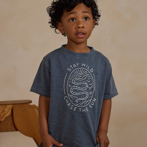 Raw Edge Tee - Stay Wild-Rylee & Cru-00-Little Soldiers