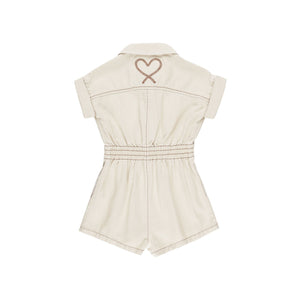 Utility Romper - Natural-Rylee & Cru-2-3Y-Little Soldiers