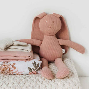 Organic Snuggle Bunny - Rose-Snuggle Hunny Kids-Little Soldiers