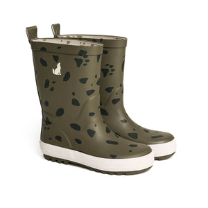 Rain Boots - Khaki Stones-Baby & Toddler Shoes-Crywolf Child-EU20-Little Soldiers