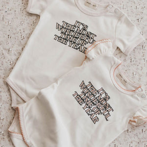 Wonderful Time Bodysuit - Pink-Bencer & Hazelnut-0000-Little Soldiers