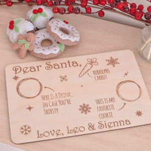 Wooden Santa Tray - Spark Your Kids Imagination-Baby & Toddler Clothing-Timber Tinkers-Little Soldiers