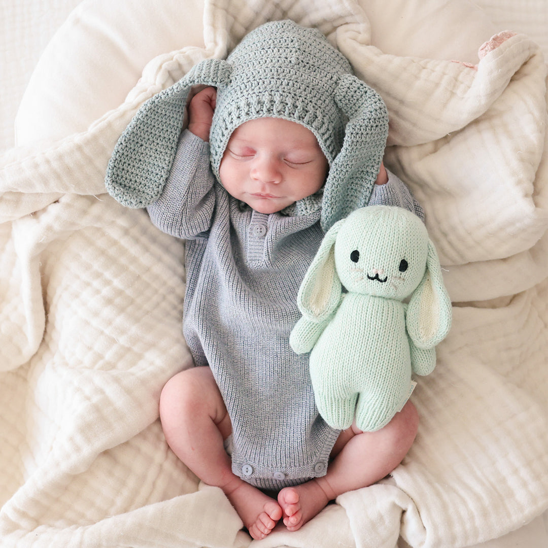 Baby Bunny - Mint-Cuddle + Kind-Little Soldiers