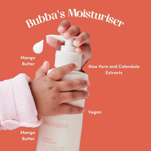 Bubba's Moisturiser-Baby Care-Mamave-Little Soldiers