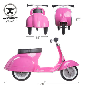 PRIMO Ride On Vespa Classic - Pink-Amboss Toys-Little Soldiers