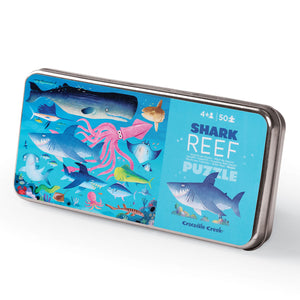 50 pc Tin Puzzle - Shark Reef-Toys-Tiger Tribe-Little Soldiers