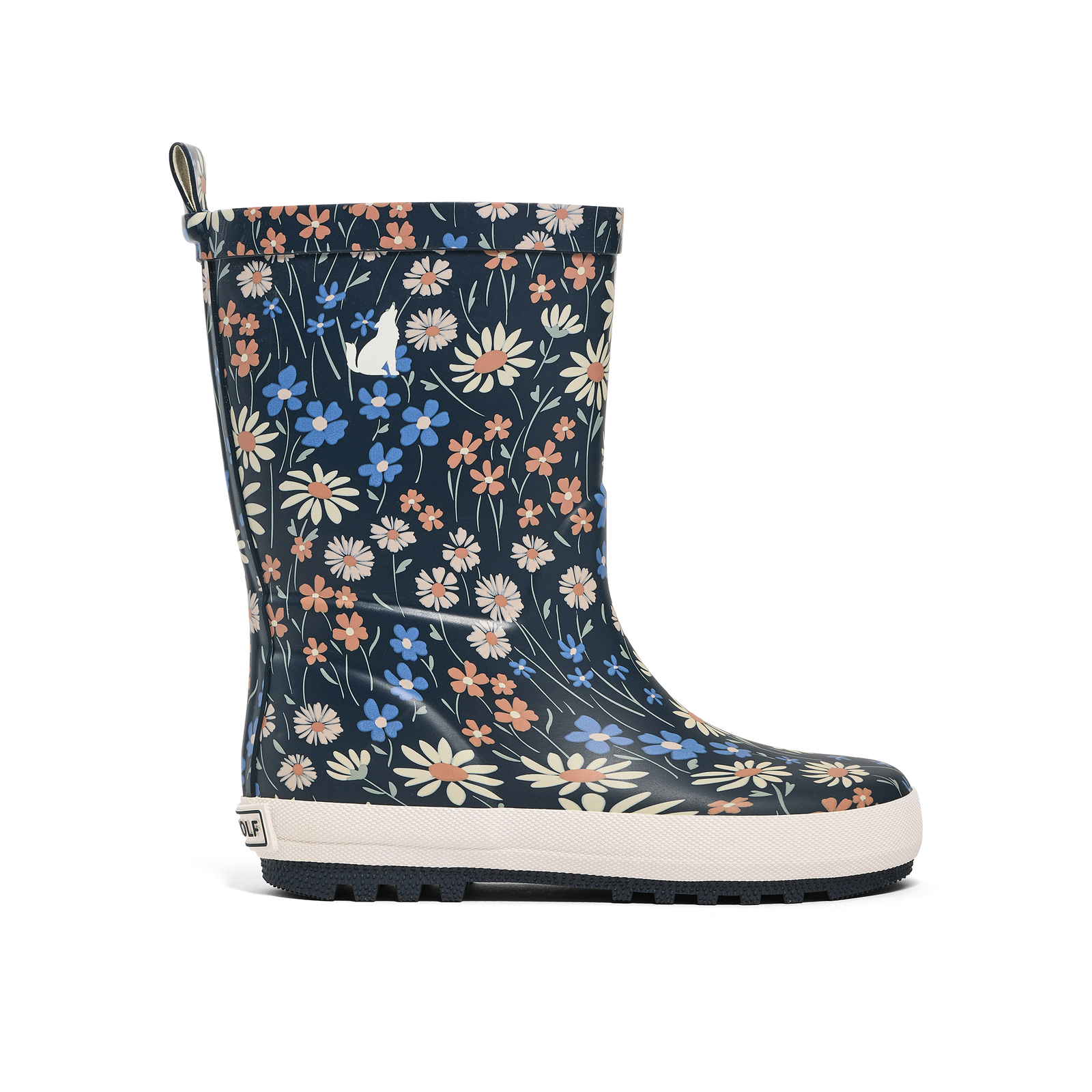 Rain Boots - Winter Floral-Rain Boots-Crywolf Child-EU20-Little Soldiers