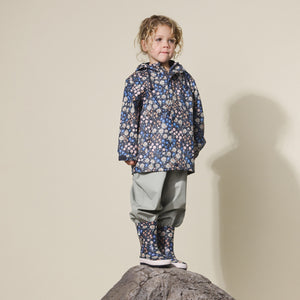 Rain Boots - Winter Floral-Rain Boots-Crywolf Child-EU20-Little Soldiers