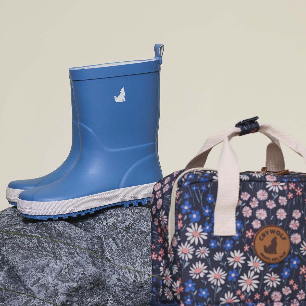 Rain Boots - Southern Blue-Rain Boots-Crywolf Child-EU20-Little Soldiers