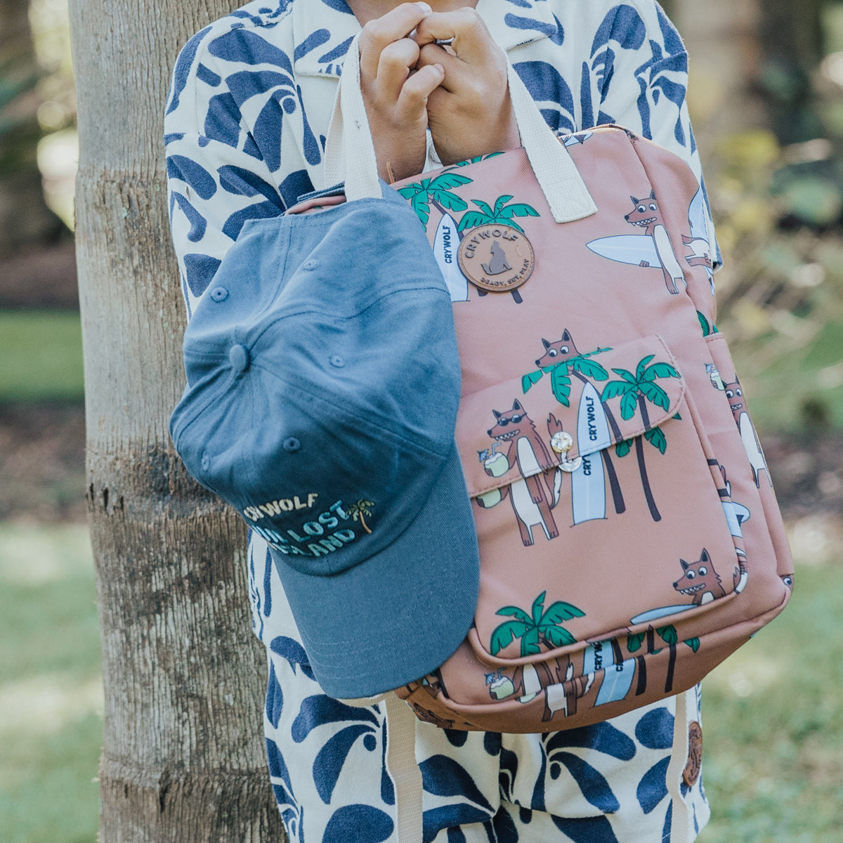 Lost Island CAP - Indigo-Towels-Crywolf Child-S-Little Soldiers