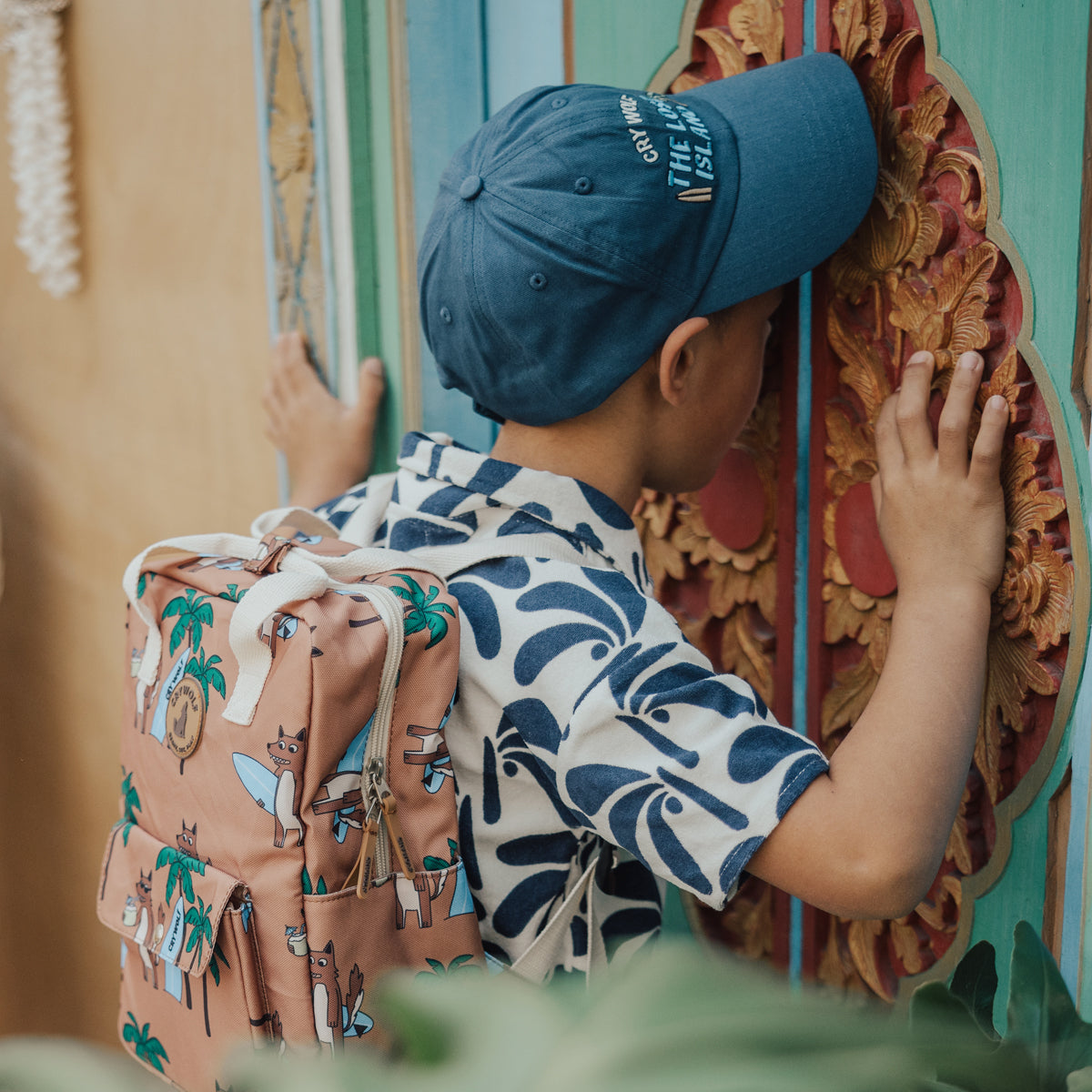 Lost Island CAP - Indigo-Towels-Crywolf Child-S-Little Soldiers