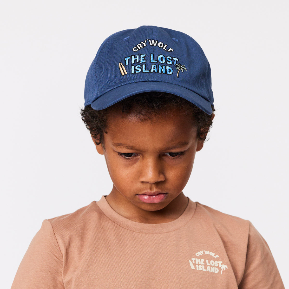 Lost Island CAP - Indigo-Towels-Crywolf Child-S-Little Soldiers