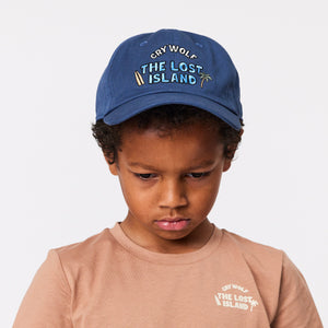 Lost Island CAP - Indigo-Towels-Crywolf Child-S-Little Soldiers