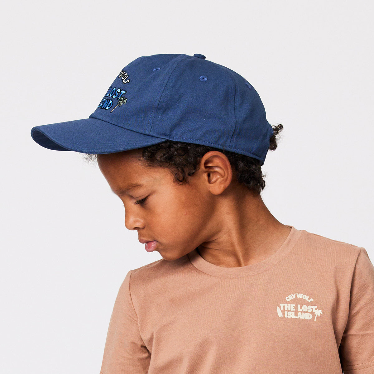Lost Island CAP - Indigo-Towels-Crywolf Child-S-Little Soldiers