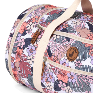 Packable Duffel - Tropical Floral-Kids Backpack-Crywolf Child-Little Soldiers