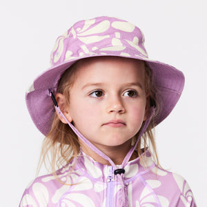 Reversible Bucket Hat - Lilac-Hats-Crywolf Child-S-Little Soldiers