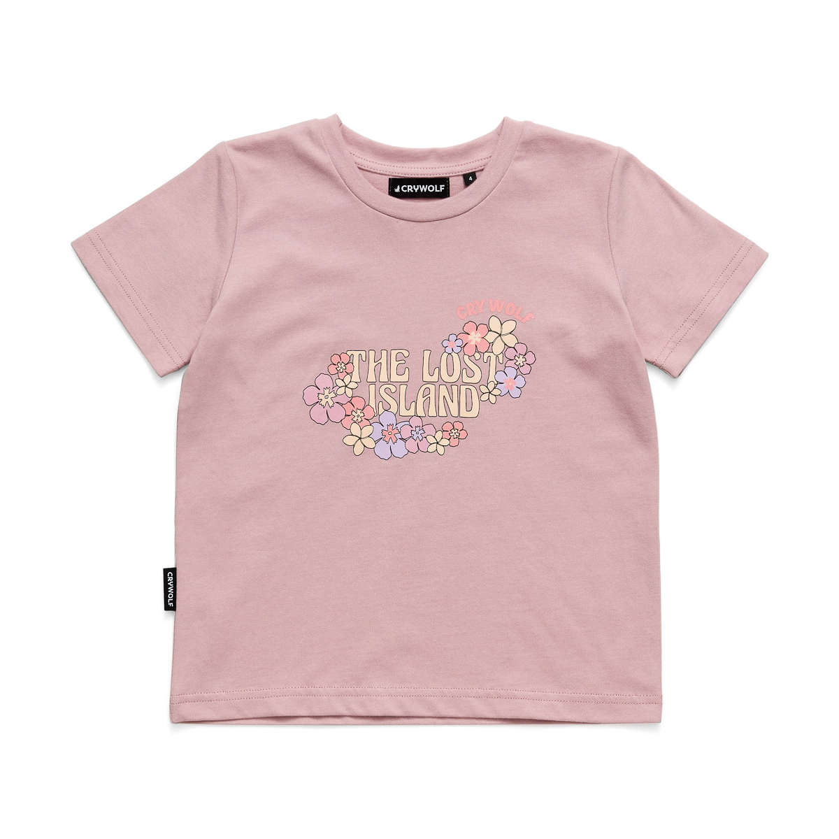 Lost Island T-Shirt - Blush-Kids Clothing-Crywolf Child-1-Little Soldiers