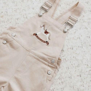 Rocking Horse Overalls PRE ORDER-Christmas Clothing-Bencer & Hazelnut-00-Little Soldiers