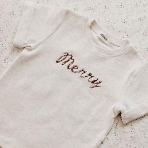 Gingham Denim Shorts PREORDER-Christmas Clothing-Bencer & Hazelnut-000-Little Soldiers