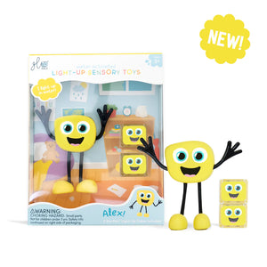 Glo Pal Character Alex (Yellow) NEW*-Toys-Glo Pals-Little Soldiers
