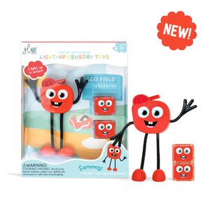 Glo Pal Character Sammy (Red) NEW*-Toys-Glo Pals-Little Soldiers