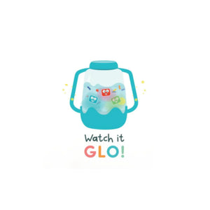 Glo Pal Sensory Play Jar Blue NEW*-Toys-Glo Pals-Little Soldiers