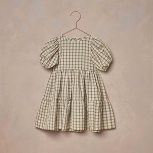 Chloe dress - Autumn plaid-Dress-Nora Lee-18m-Little Soldiers