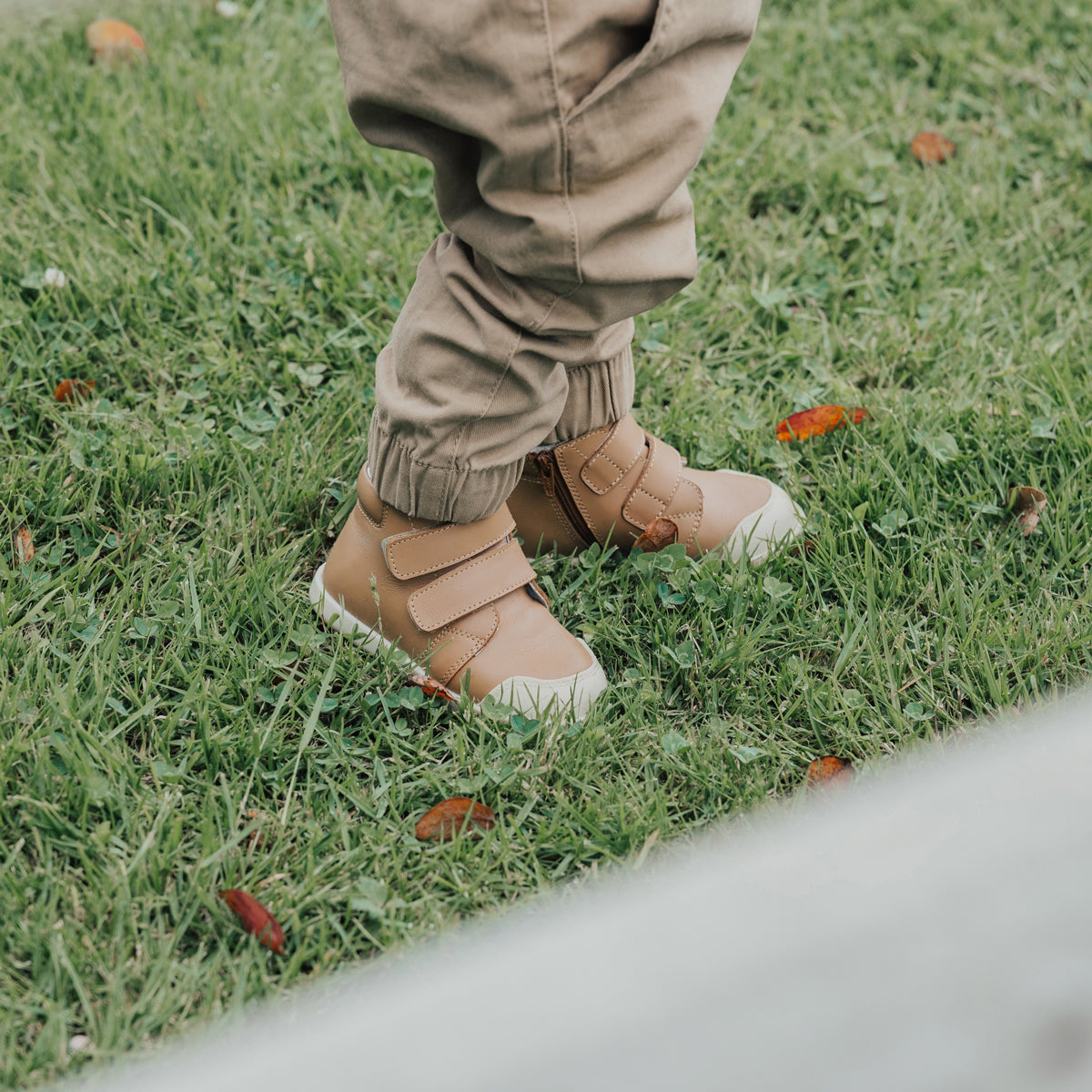 Blake - Tan 1st Walker-Shoes-Pretty Brave-EU19-Little Soldiers