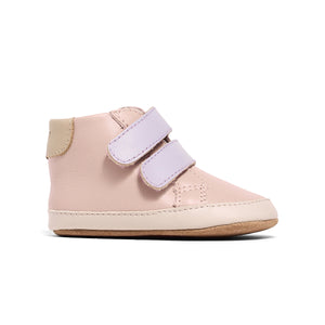 Baby Hi- Top - Blush/Lilac-Shoes-Pretty Brave-S-Little Soldiers