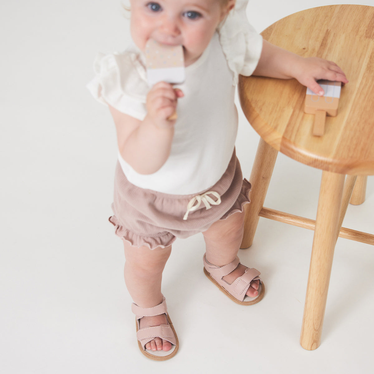 Wilder - Blush-Shoes-Pretty Brave-S-Little Soldiers