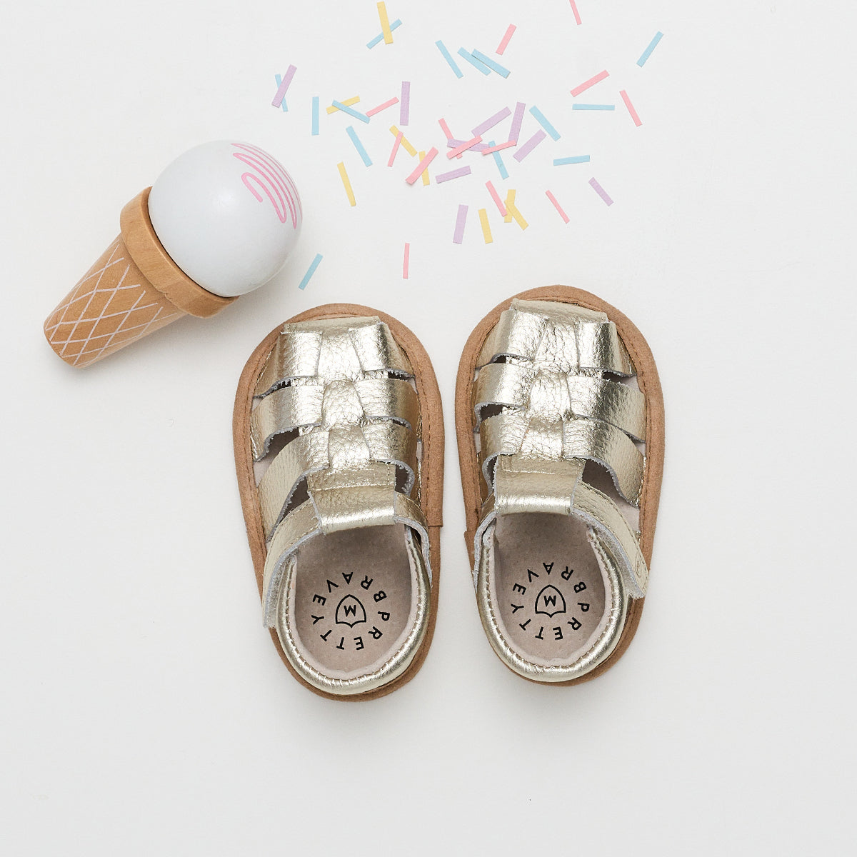 Rio - Gold-Shoes-Pretty Brave-S-Little Soldiers