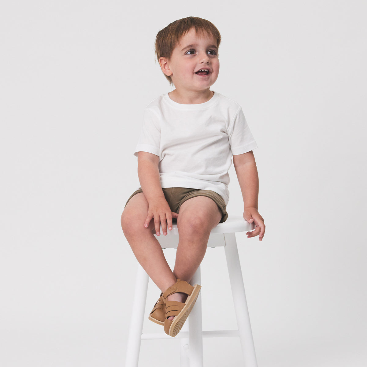 Rocco - Tan-Shoes-Pretty Brave-EU19-Little Soldiers