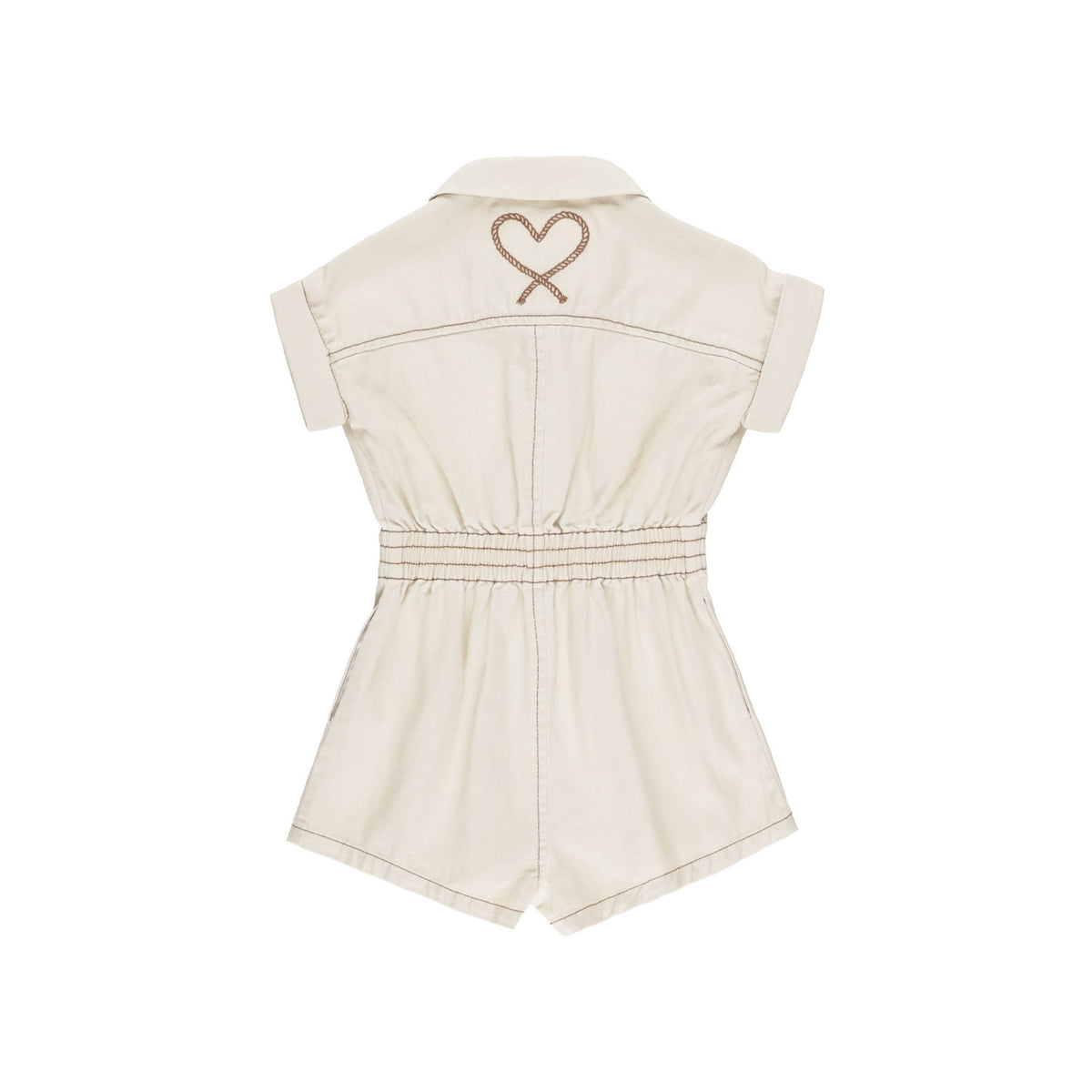 Utility Romper - Natural-Rylee & Cru-2-3Y-Little Soldiers