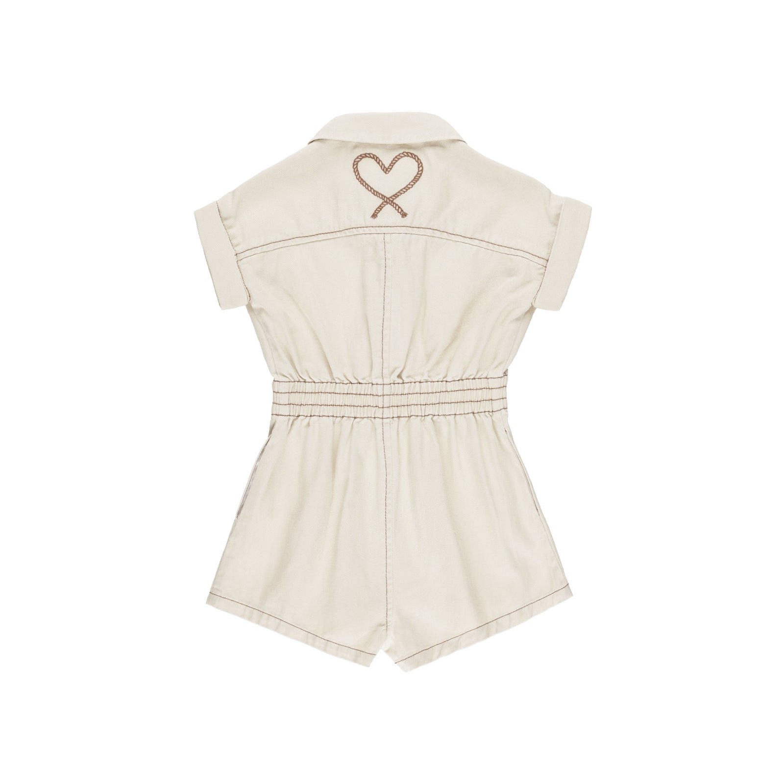 Utility Romper - Natural-Rylee & Cru-2-3Y-Little Soldiers