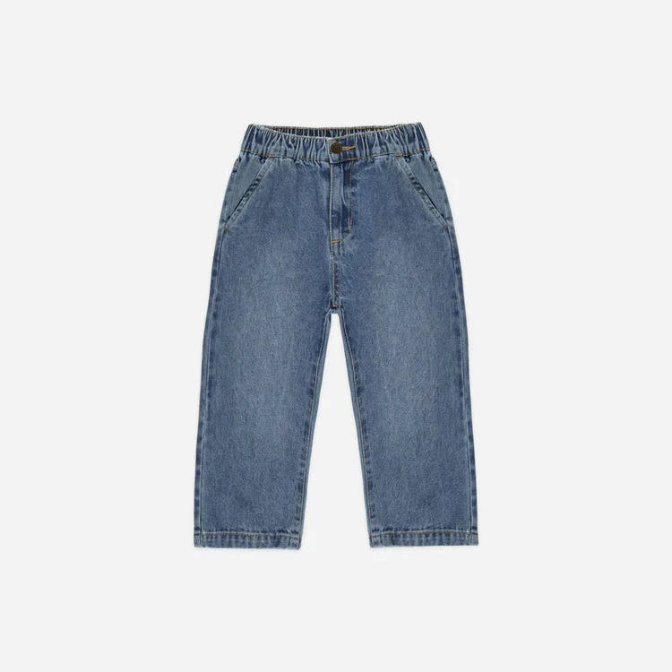 Baggy Pant - Indigo-Rylee & Cru-0-Little Soldiers