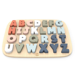 Alphabet Puzzle-Speedy Monkey-Little Soldiers