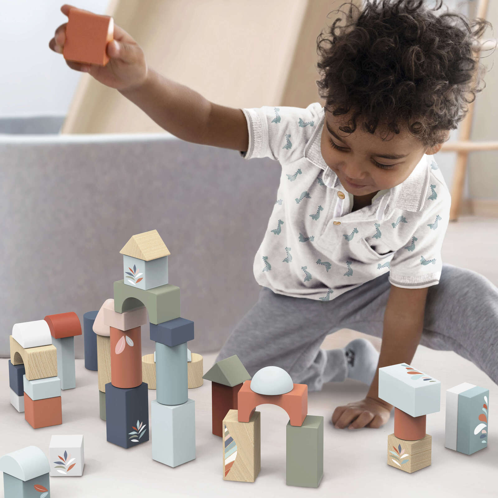 Building Blocks - 50 pc set-Speedy Monkey-Little Soldiers