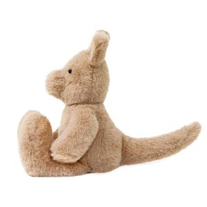 Little Kip Kangaroo Soft Toy (Angora) 10" / 25cm-Soft Toys-O.B Designs-Little Soldiers