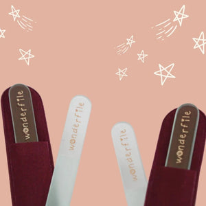 Tempered Glass Nail File - Ballet Slipper Pink-Little Soldiers-Little Soldiers