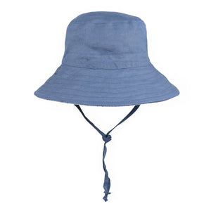 Explorer Kids Reversible Classic Bucket Hat - Spencer / Steele-Hats-Bedhead Hats-46-50cm / 6-12 months / S-Little Soldiers