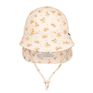 Originals Legionnaire Flap Sun Hat - Butterfly-Hats-Bedhead Hats-37cm / 0-3 months / XXS-Little Soldiers