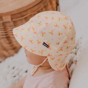 Originals Legionnaire Flap Sun Hat - Butterfly-Hats-Bedhead Hats-37cm / 0-3 months / XXS-Little Soldiers