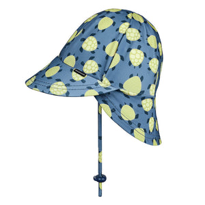 Kids Swim Legionnaire Hat - Turtle-Hats-Bedhead Hats-37cm / 0-3 months / XXS-Little Soldiers