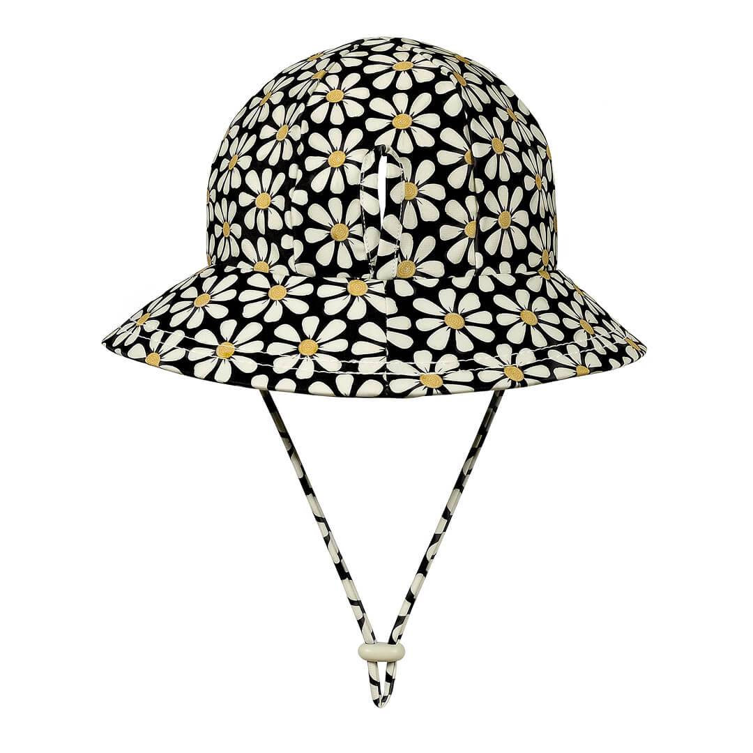 Ponytail Swim Bucket Sun Hat - Daisy-Hats-Bedhead Hats-52cm / 2-3 years / L-Little Soldiers