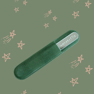 Tempered Glass Nail File - Soft Olive-Little Soldiers-Little Soldiers